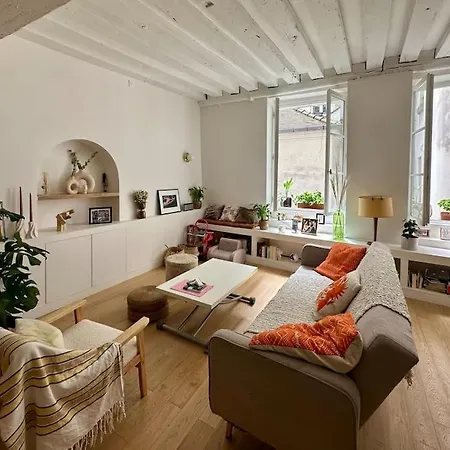 Heart Of - Marais Apartament Paryż